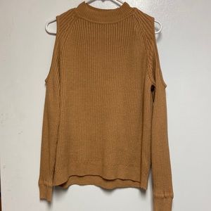 Carmel knit with shoulder detail